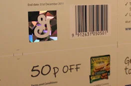 Security foil on vouchers